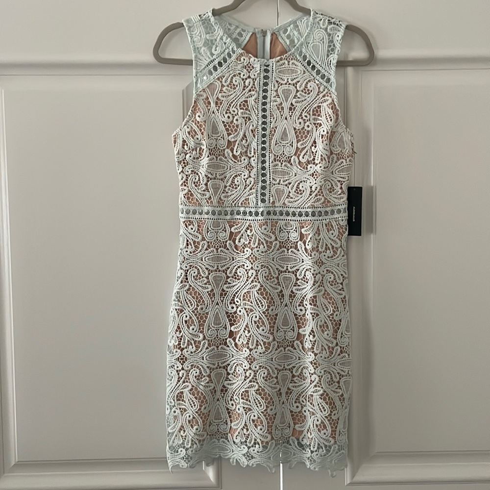 Ice blue dress